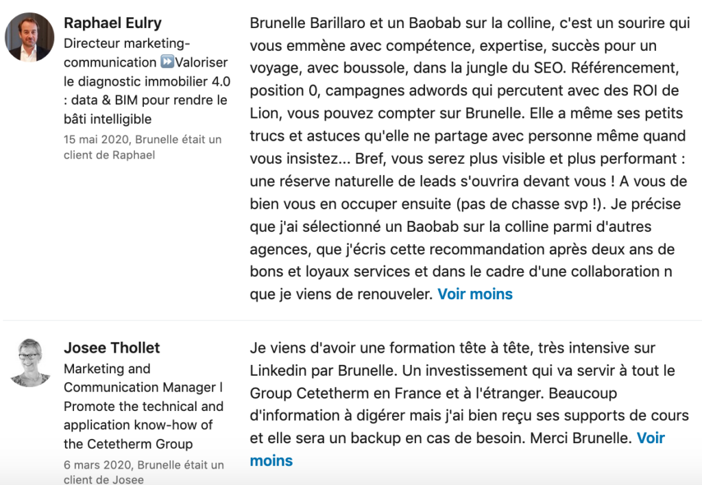 avis references client un baobab sur la colline